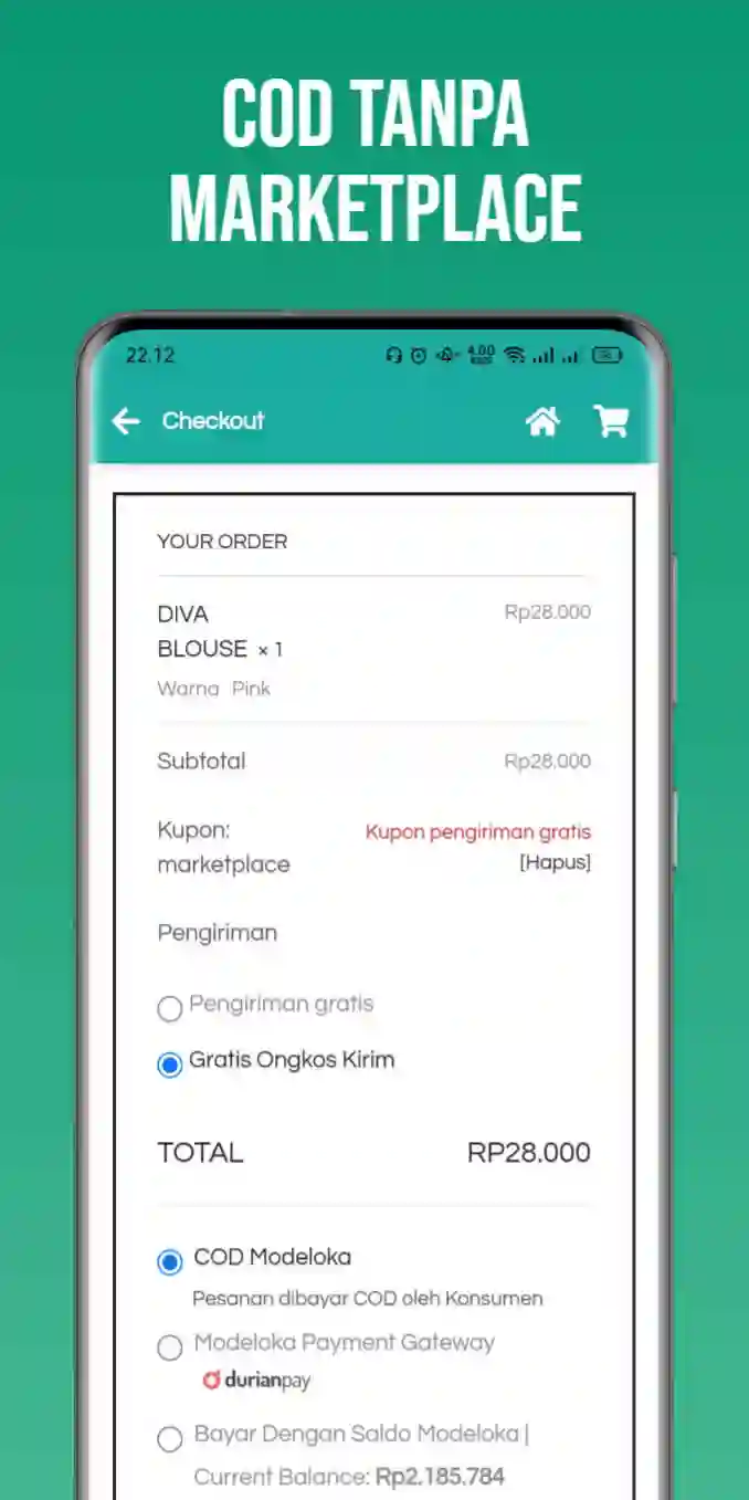 COD Tanpa Marketplace